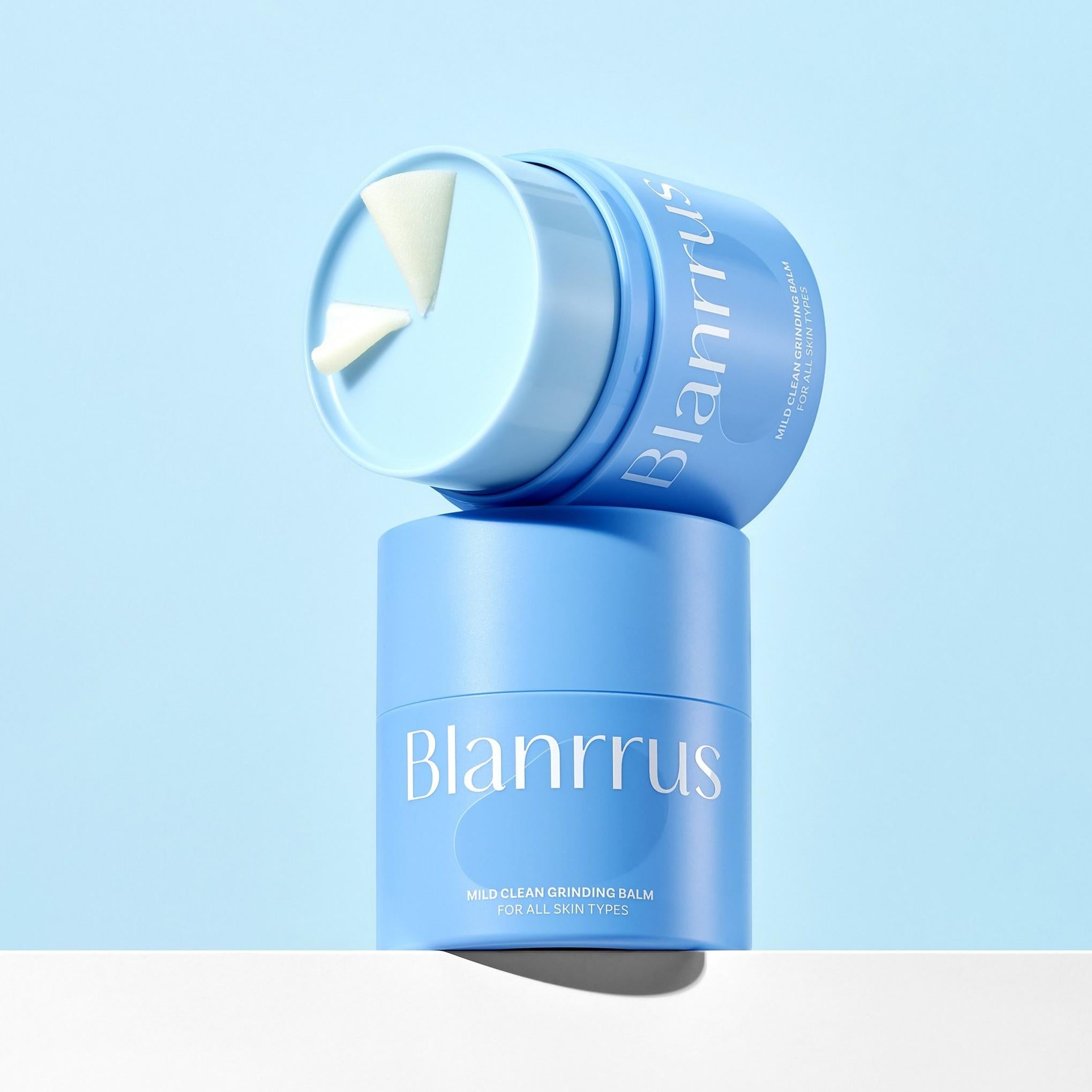 [Blue Rouse] Bálsamo de moagem suave e limpo 50ml Bálsamo de limpeza de maquiagem multifuncional hipoalergênico