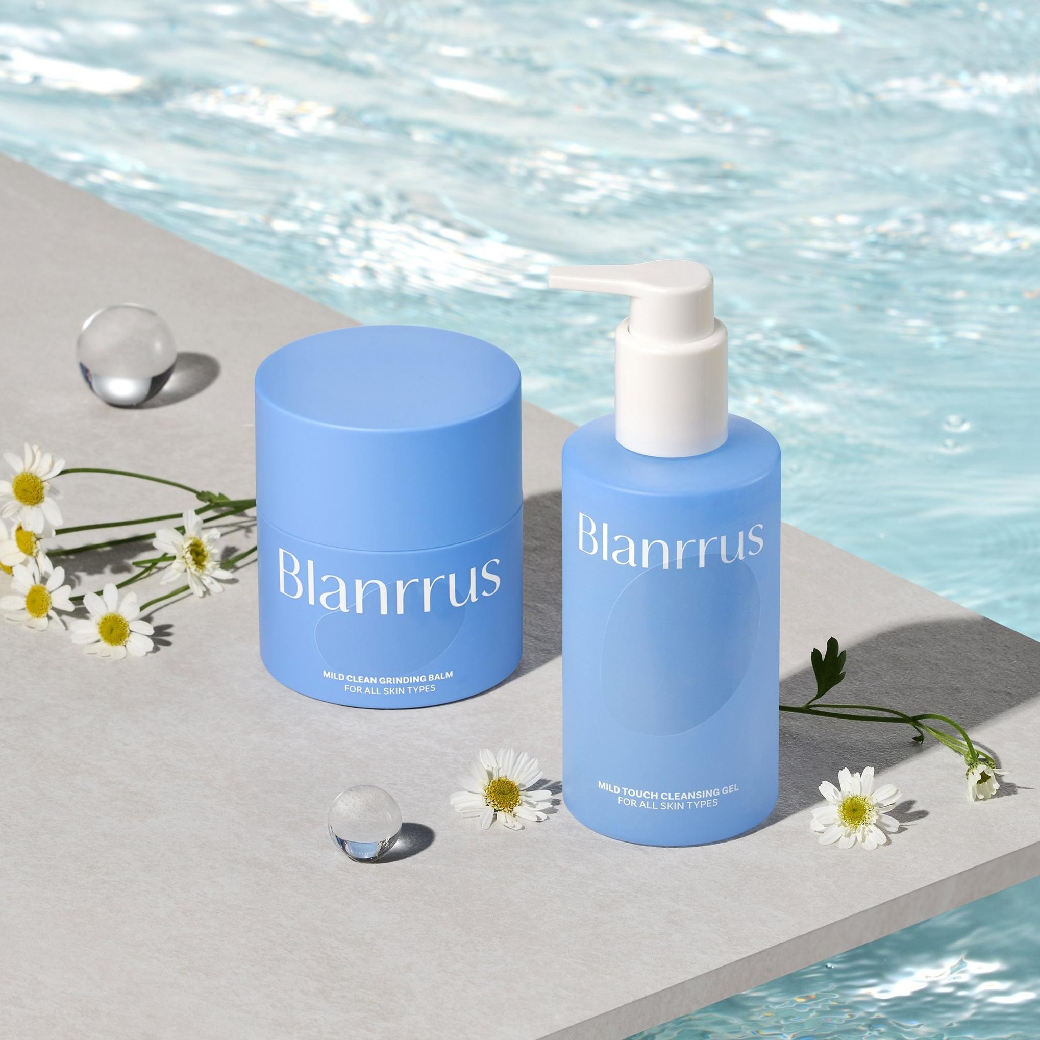 [Blue Rouse] Bálsamo de moagem suave e limpo 50ml Bálsamo de limpeza de maquiagem multifuncional hipoalergênico