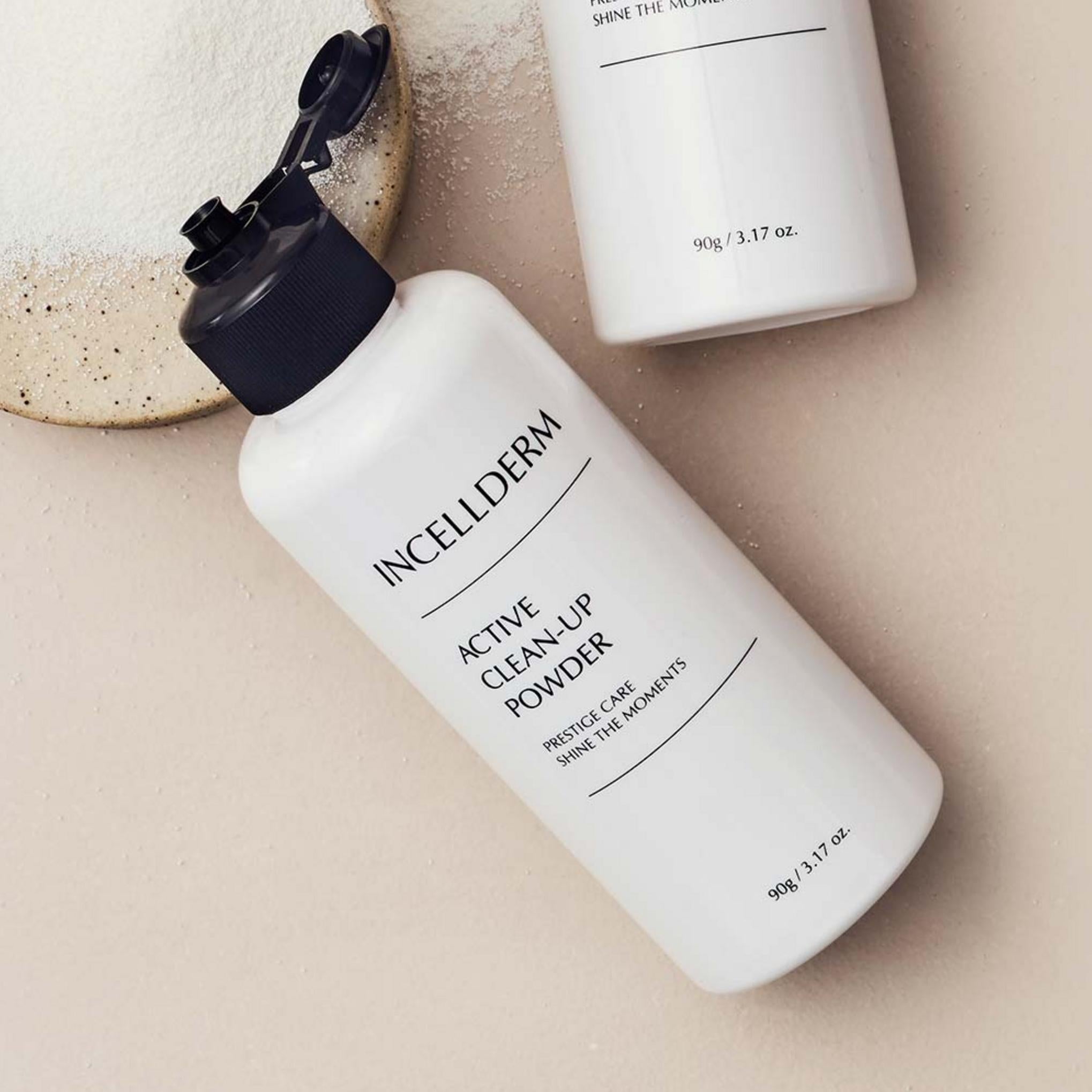 غسول الوجه مسحوق حمضي ضعيف من إنسلديرم