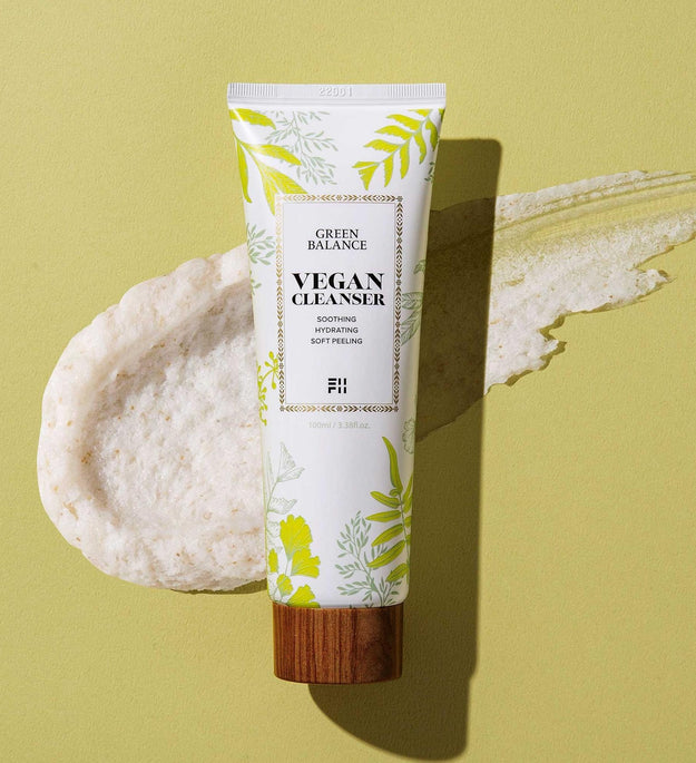 Natural vegan pack cleanser weakly acidic foam cleansing
