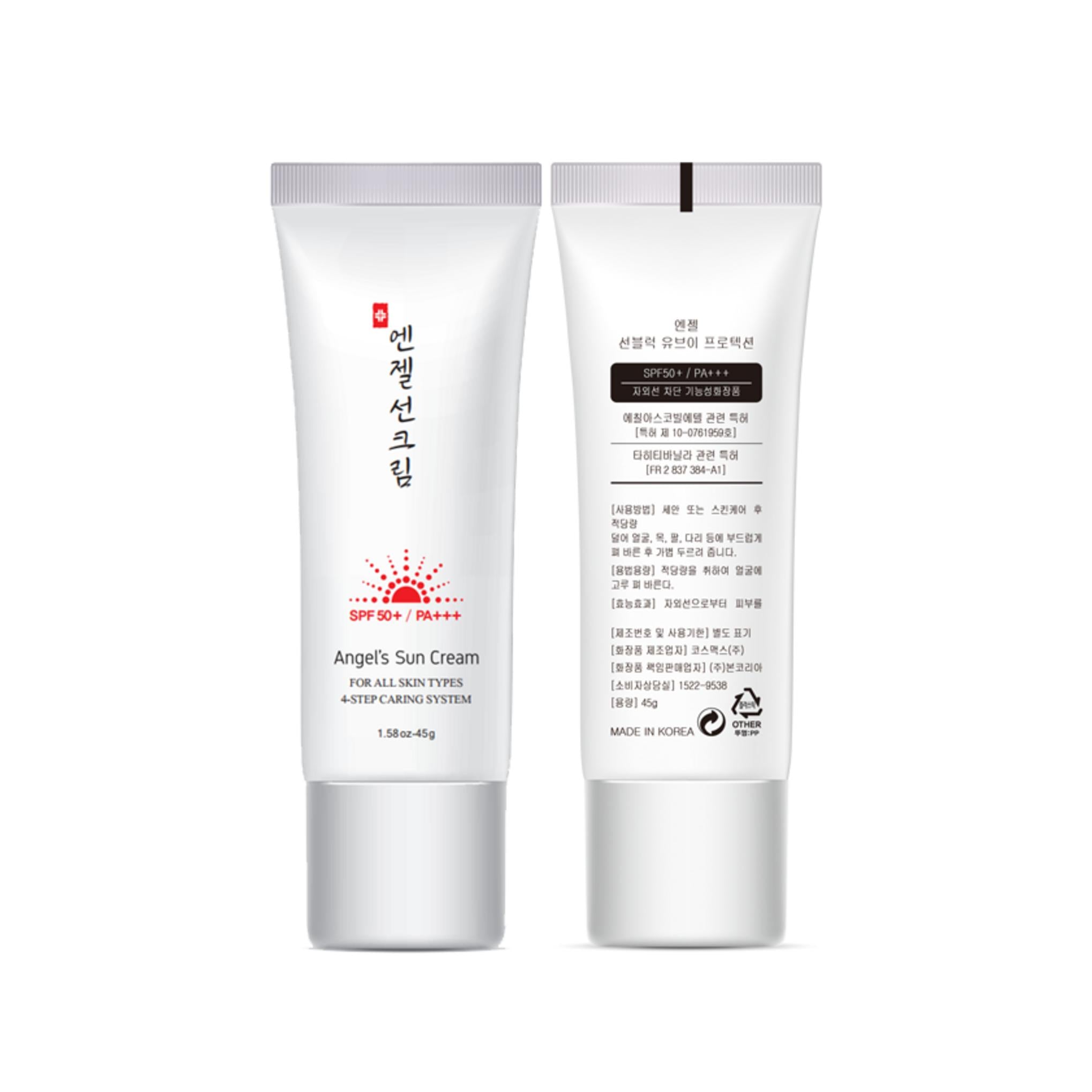 Bon Korea Angel Güneş Kremi UV Korumalı Güneş Kremi SPF50+ PA+++