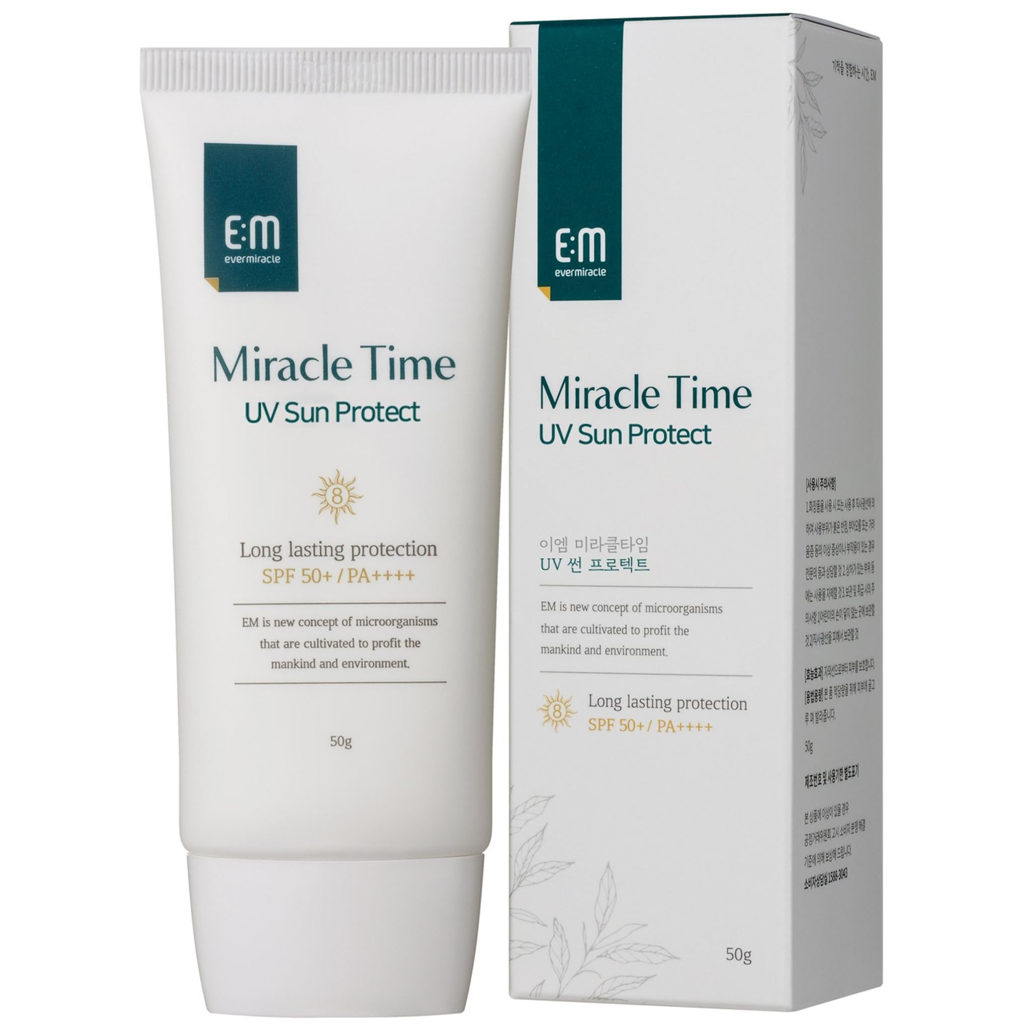 Sun Em Ever Miracle Miracle Time EM UV Protect Sun Cream SPF50++++