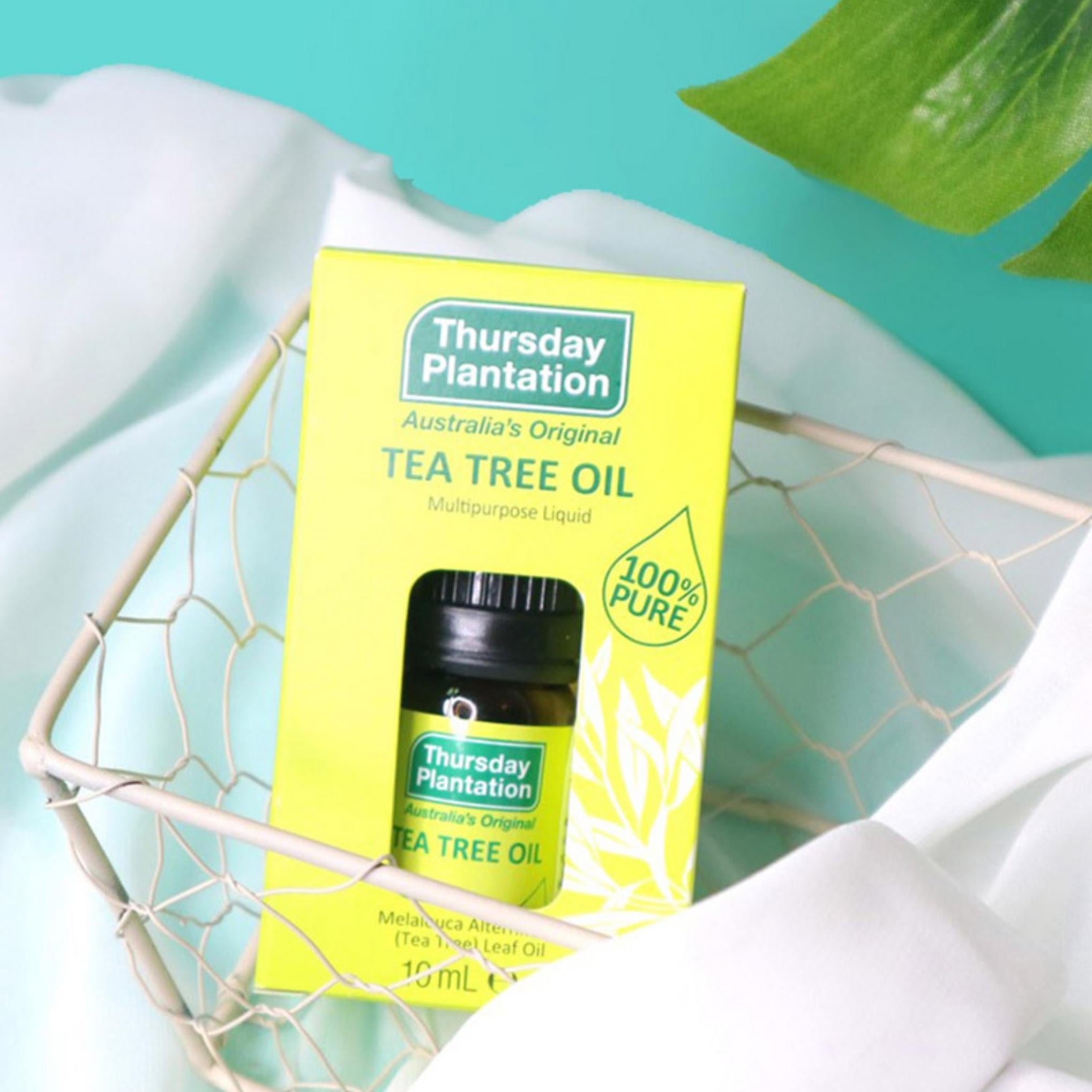 Óleo de Tea Tree 10ml + Espuma de Lavagem 150ml Conjunto de Presente