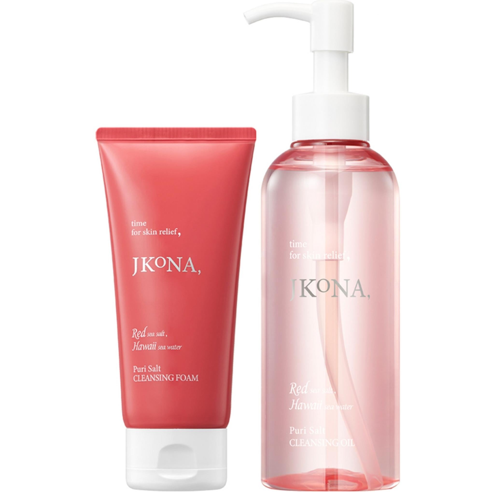 JAKONA Puri Tuz Temizleme Yağı 200ml + Temizleme Köpüğü 120ml Set (2 çeşit)