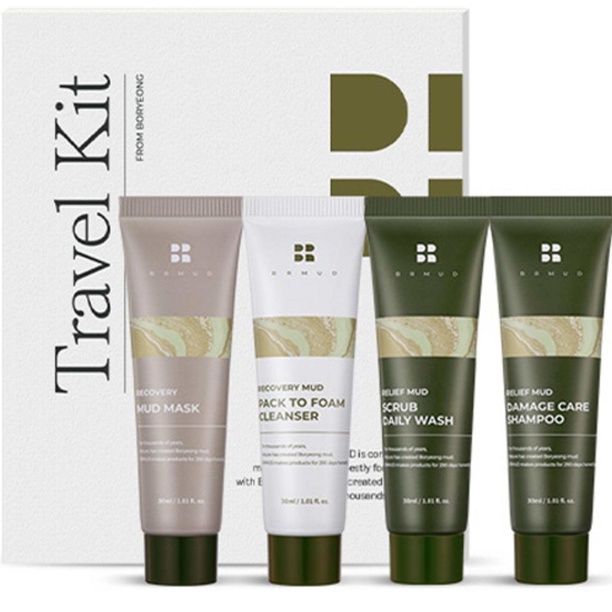 Set da viaggio BRMUD 4 pezzi