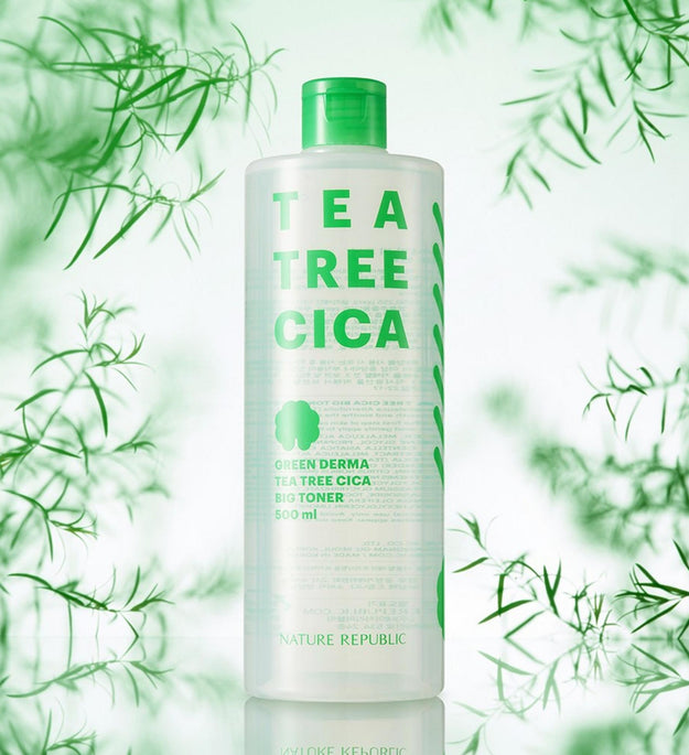 Nature Republic Green Derma Tea Tree Cica Big Toner