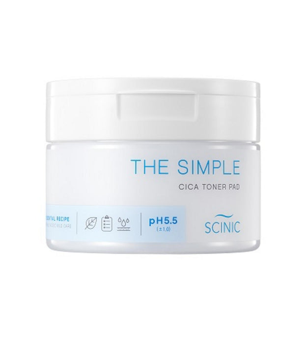 Scinic The Simple Cica Toner Pad