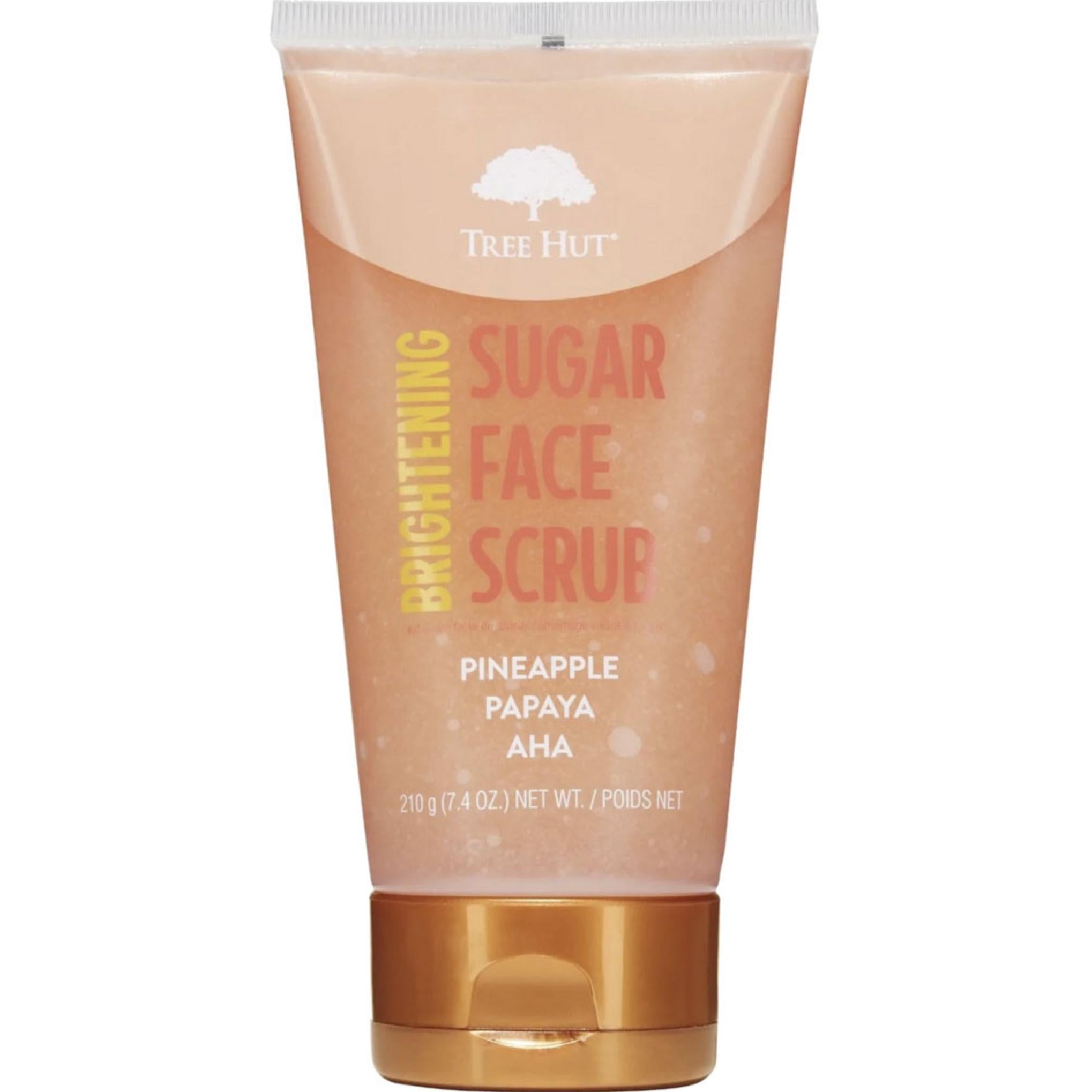 Tree Hut Aydınlatıcı Şeker Yüz Ovucu Ananas ve Papaya AHA