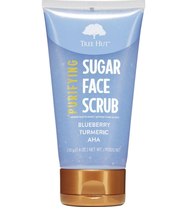Tree Hut Purifying Sugar Face Scrub Blueberry Turmeric Aha