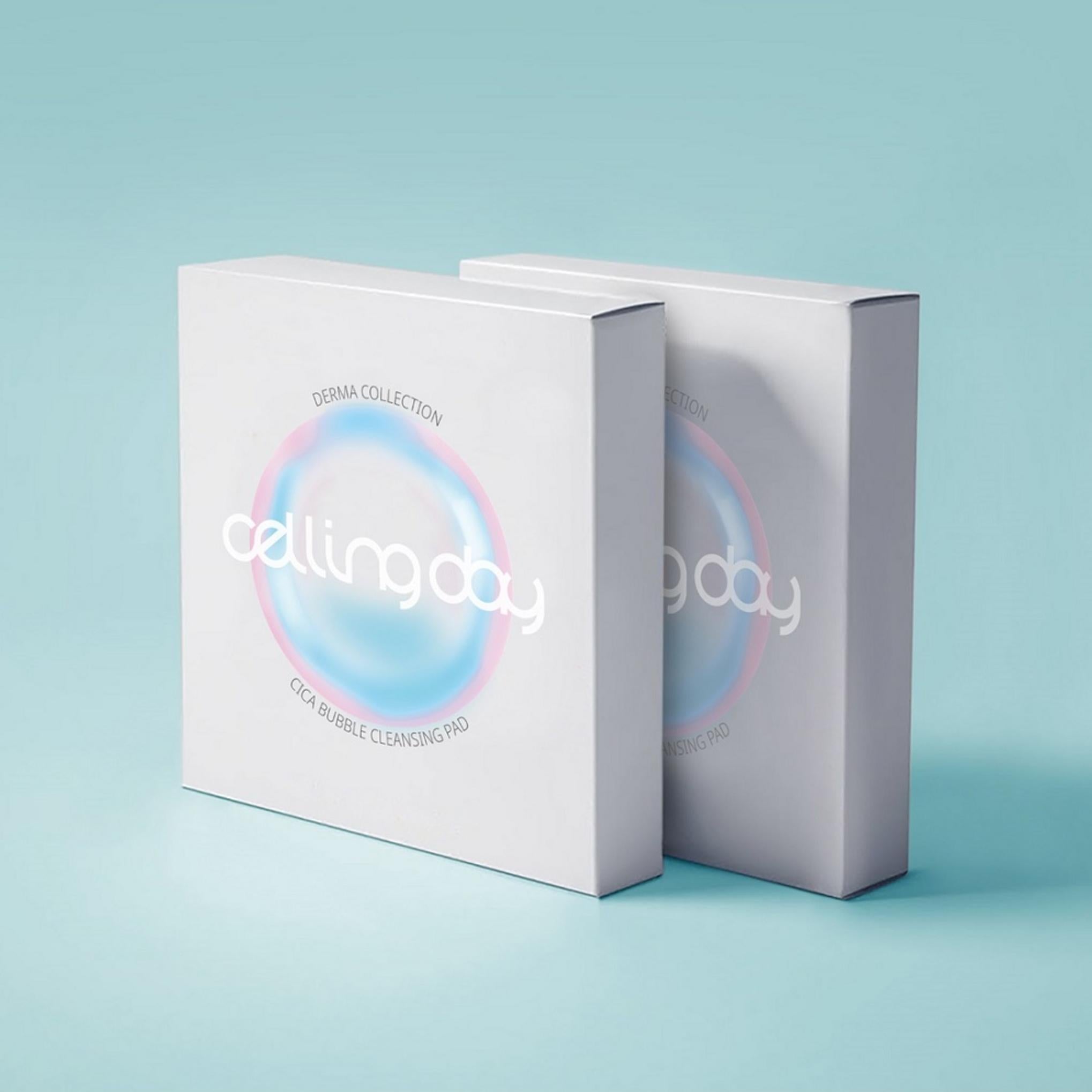 Selling Day Derma Collection Cica Bubble Tampon Nettoyant 5ea