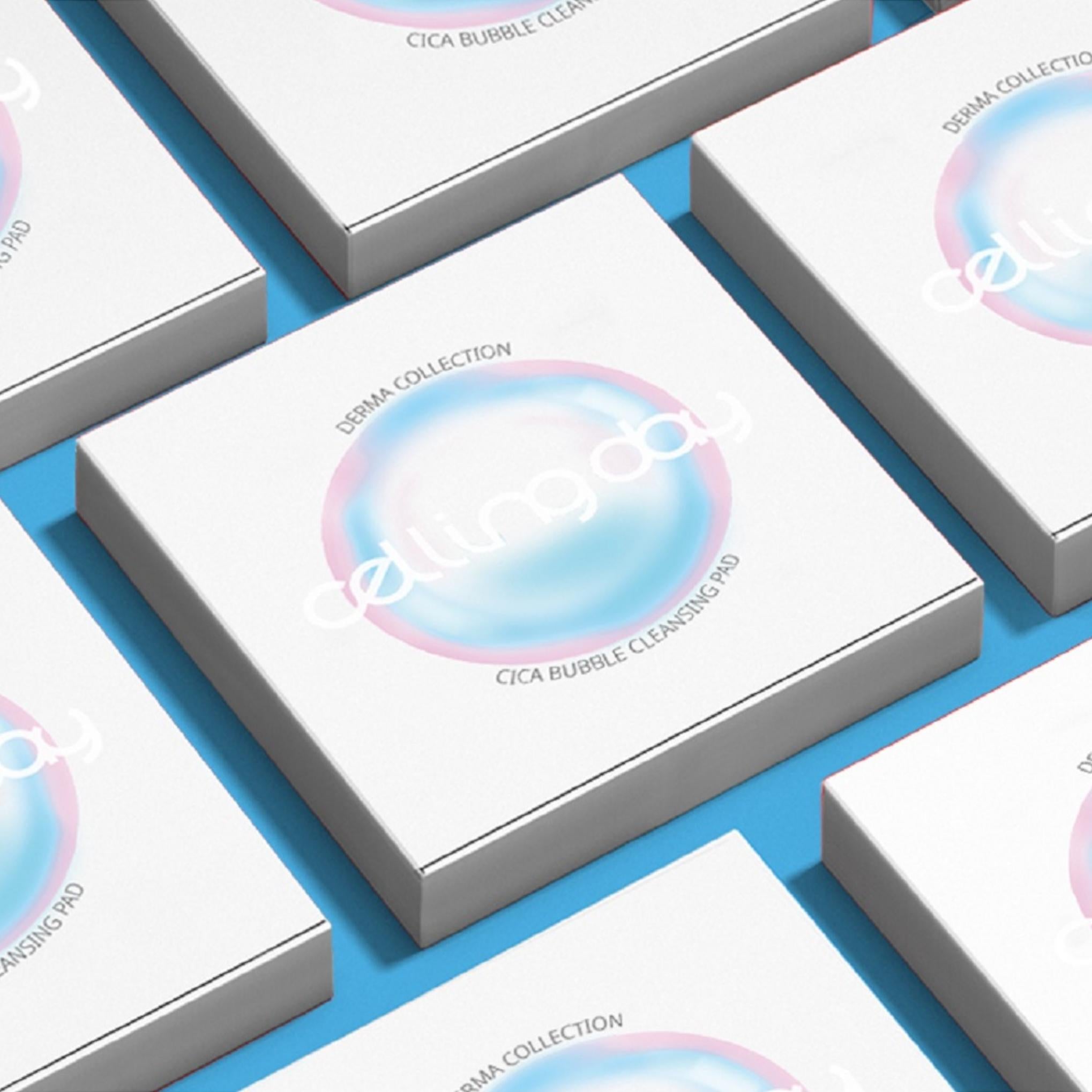 Selling Day Derma Collection Cica Bubble Tampon Nettoyant 5ea