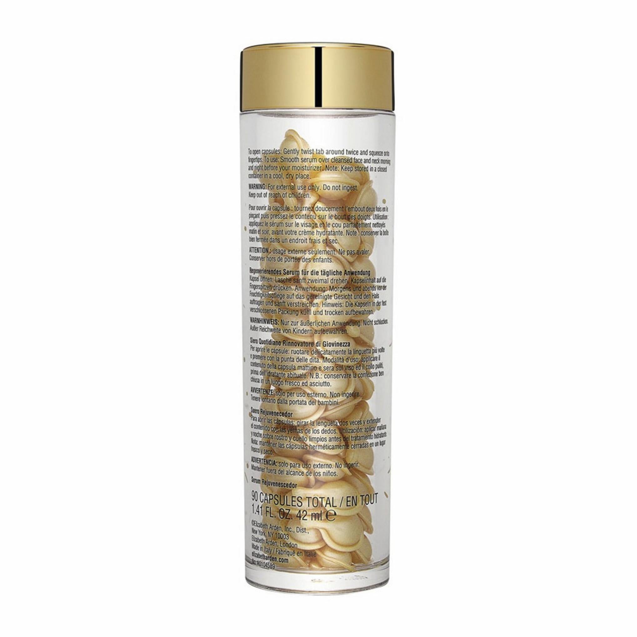 Elizabeth Arden Capsule Avanzate con Ceramide Siero Rigenerante Quotidiano Giovinezza 90 Capsule