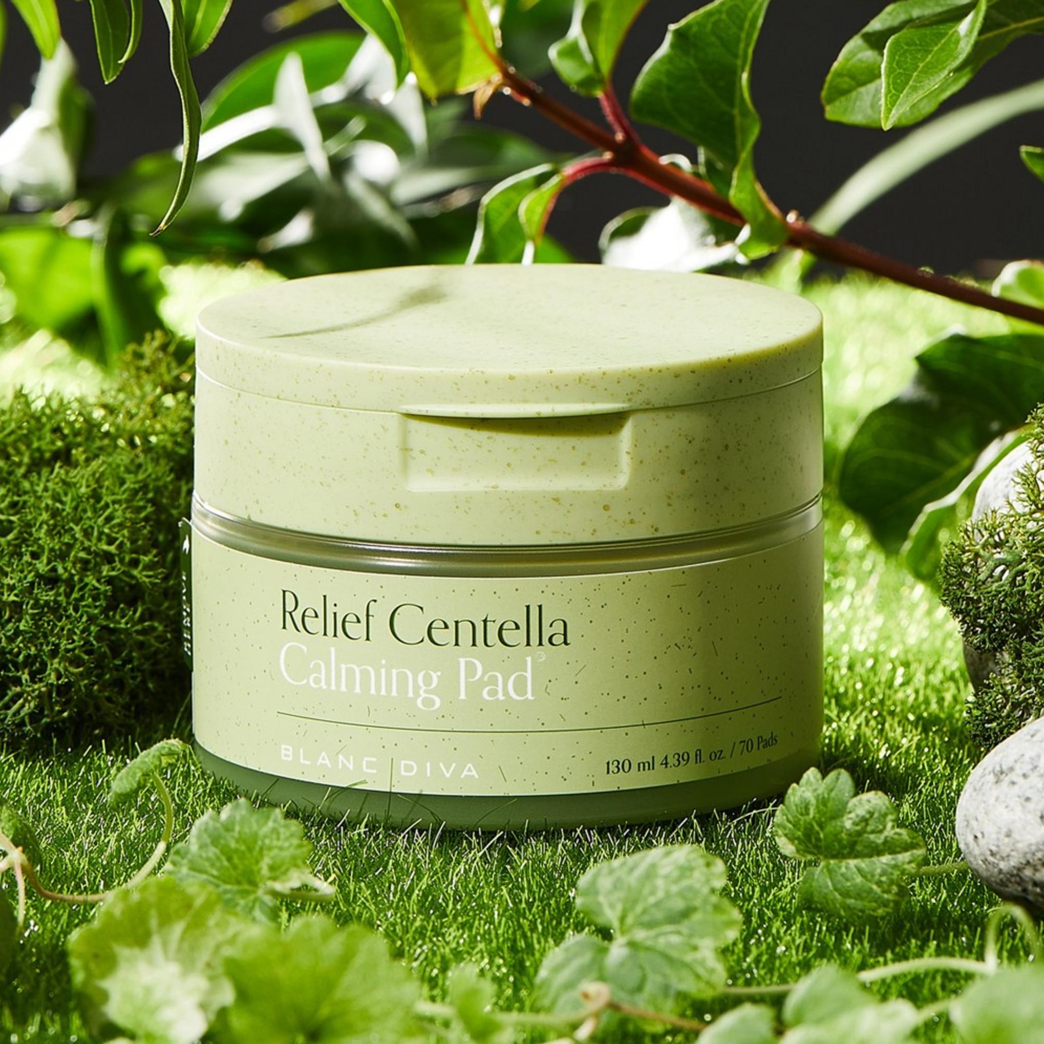 Almohadillas calmantes Blancdiva Relief Centella