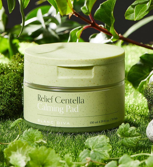 Coussinets apaisants à la Centella Blancdiva Relief