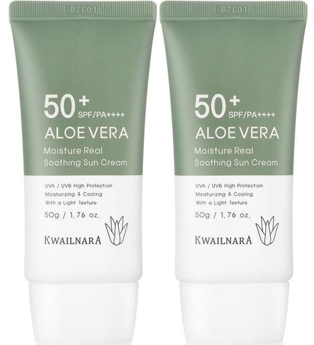 كريم الشمس المرطب بالصبار بعامل حماية من الشمس SPF50+ PA++++