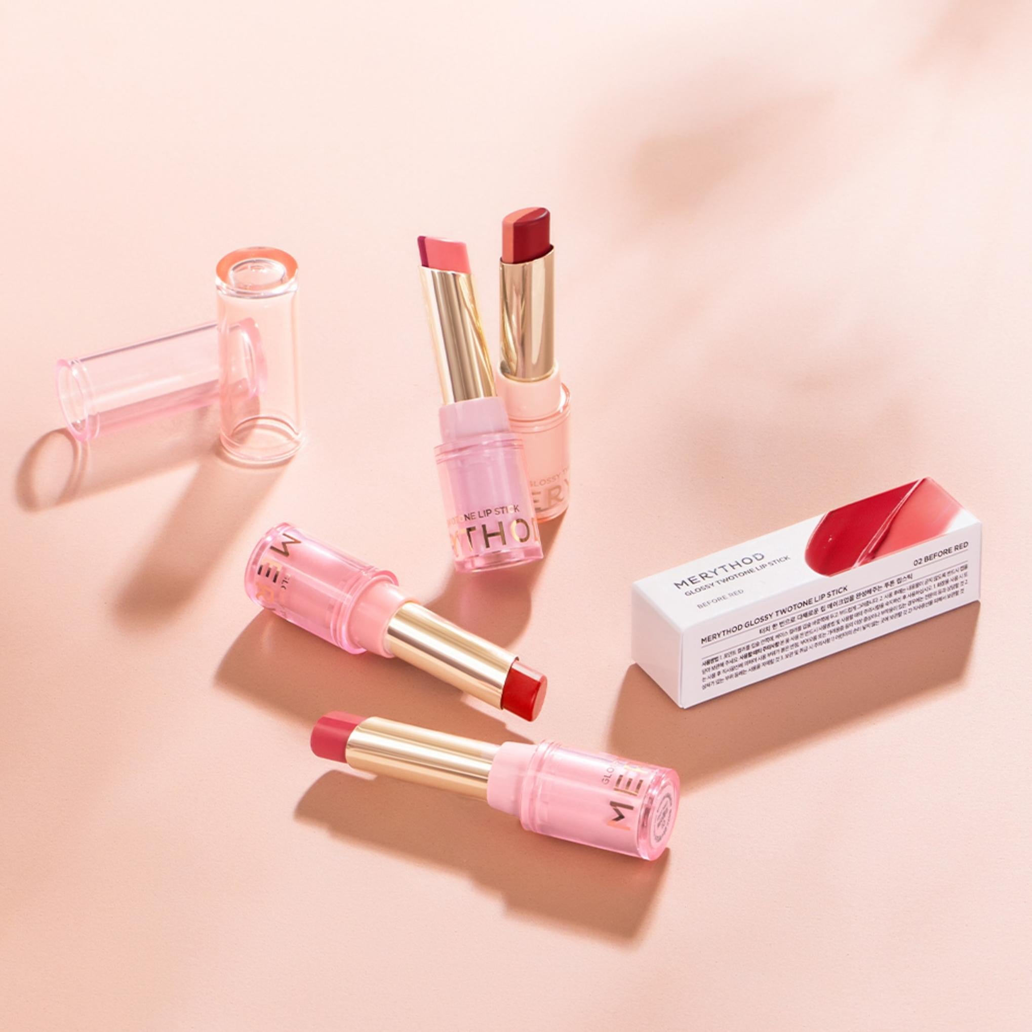 أحمر شفاه ميري سود لامع بلونين 3.4 جم