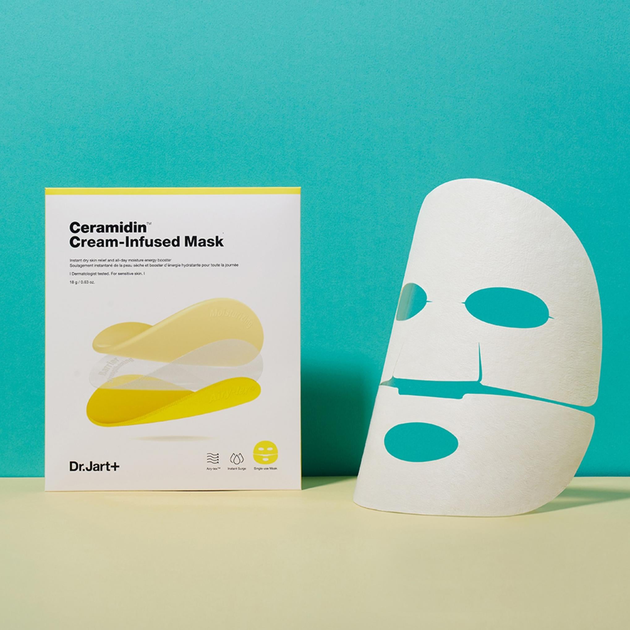 Mascarilla Infundida con Crema Ceramidin Dr.Jart+ 90g