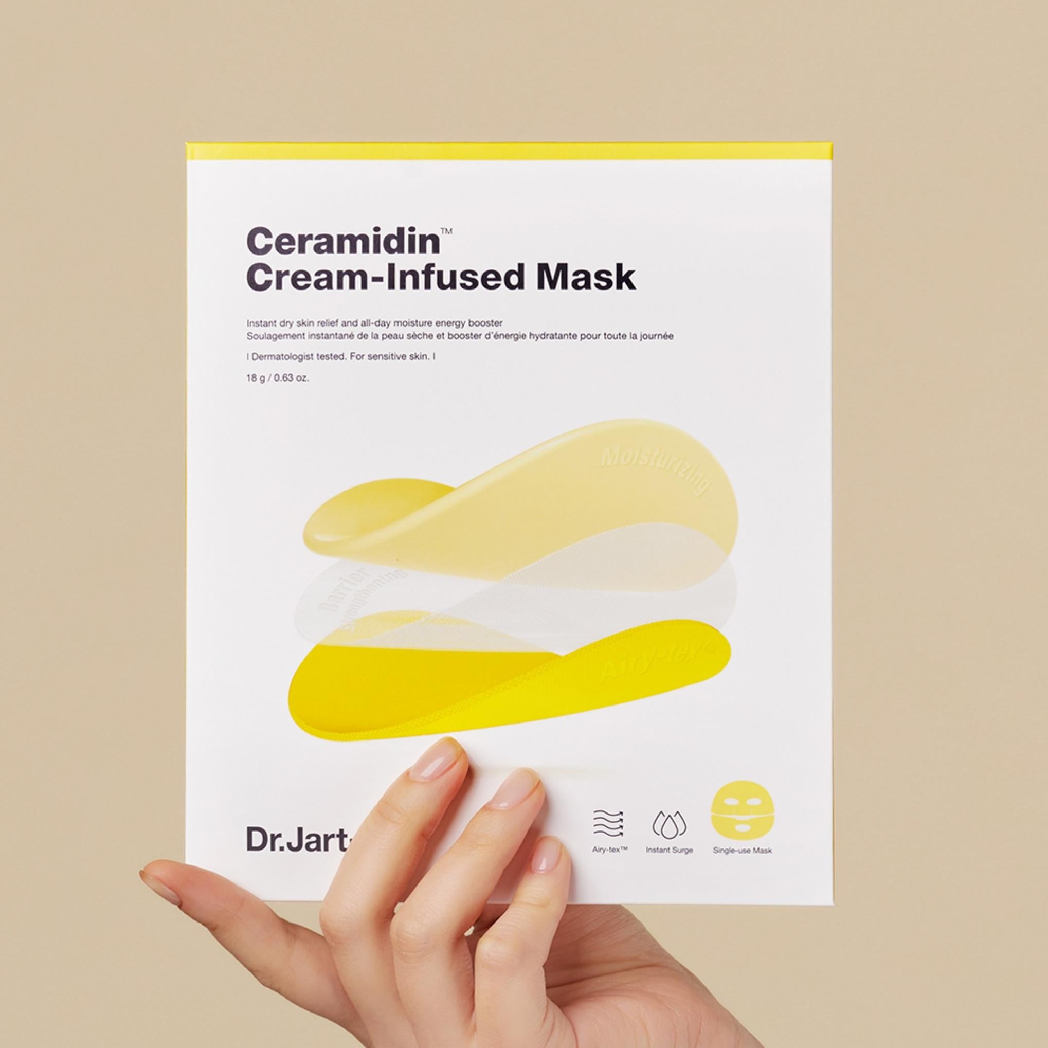 Mascarilla Infundida con Crema Ceramidin Dr.Jart+ 90g