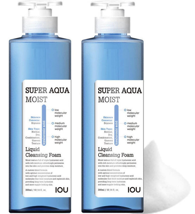 Iowa Super Aqua Moist Schiuma detergente liquida