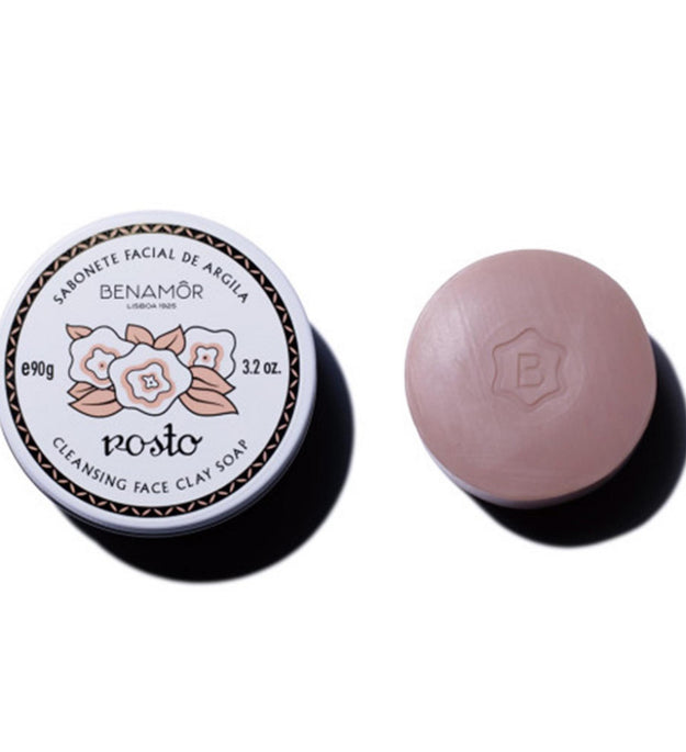 Savon à l'argile pour le visage Benamor 90 g (poids sec 78 g)