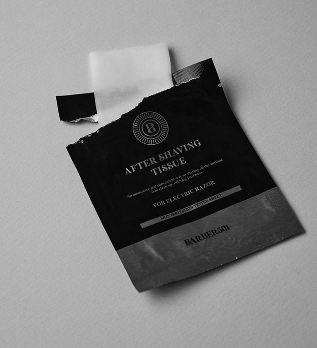 Pañuelo para después del afeitado Barber 501