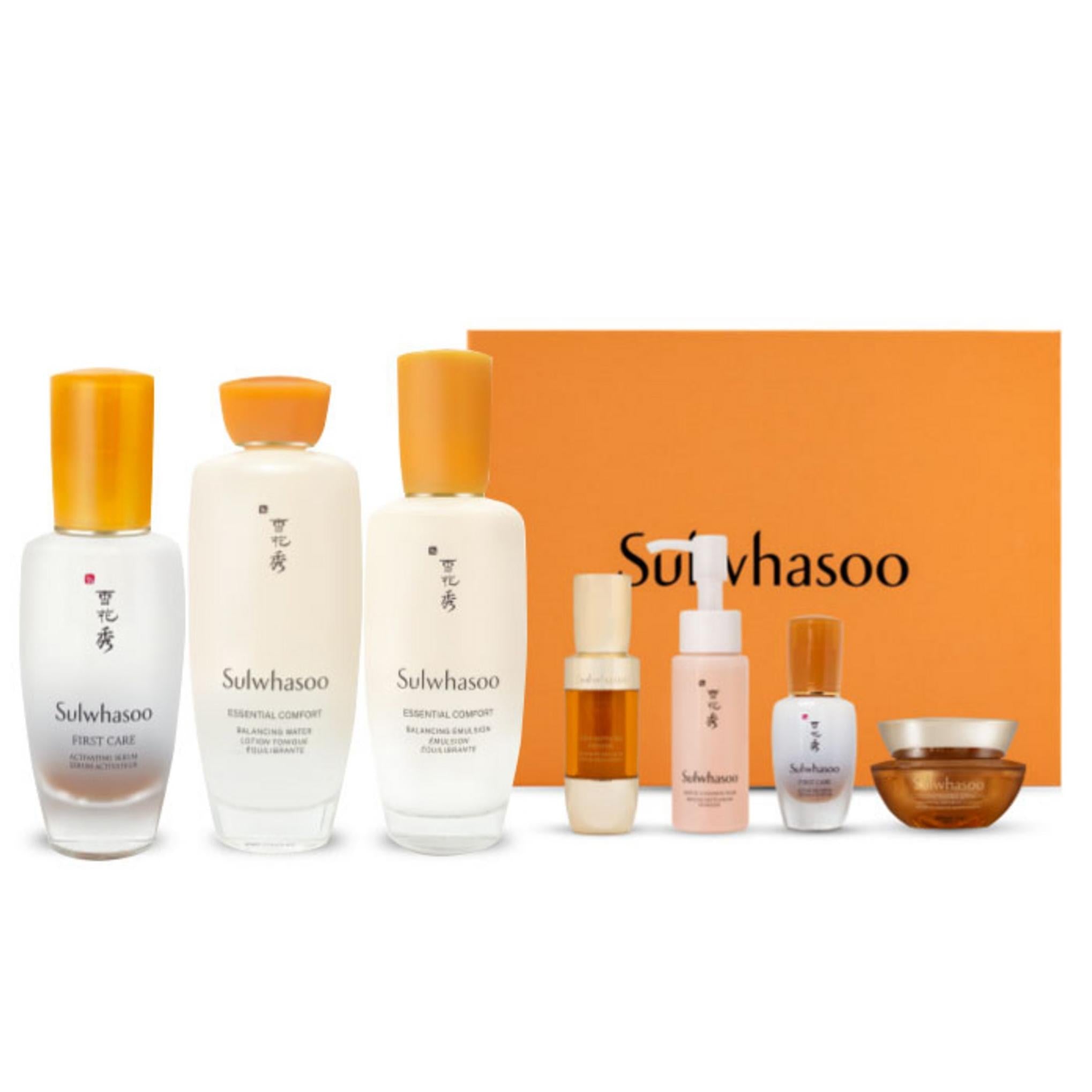 Sulwhasoo First Care Essential 3 Set + 4 Samples