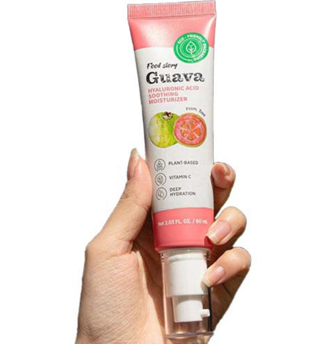 Food Story Crema hidratante calmante con ácido hialurónico de guayaba