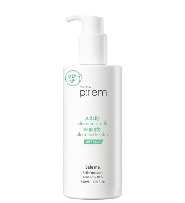 Makeprem Safe Me Relief Leche Limpiadora Hidratante 500ml