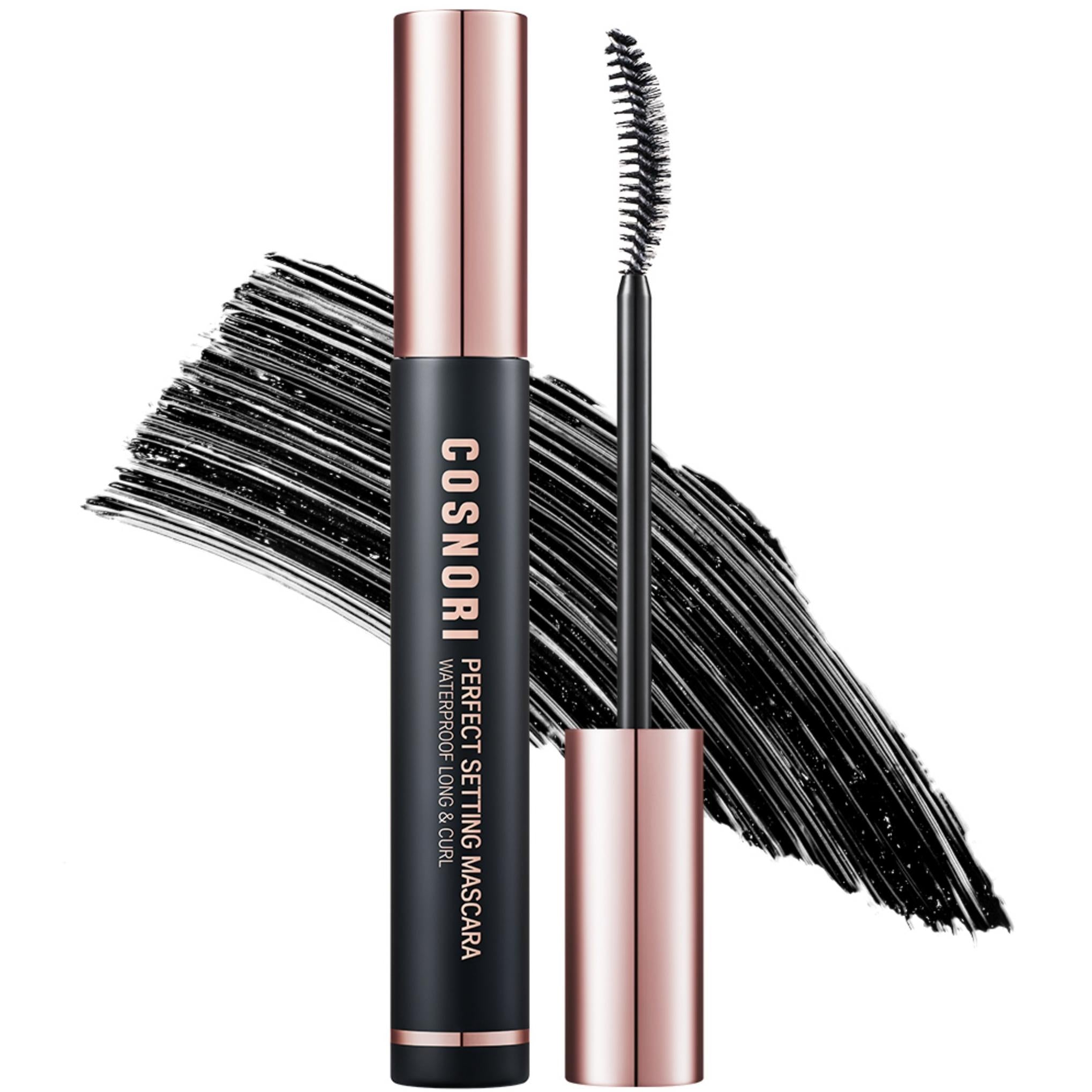 コスノリ パーフェクト セッティング ウォータープルーフ ロング&カール マスカラ 7ml