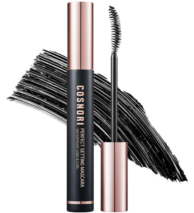 Kosnori Perfect Setting Suya Dayanıklı Uzun ve Kıvırcık Maskara 7ml