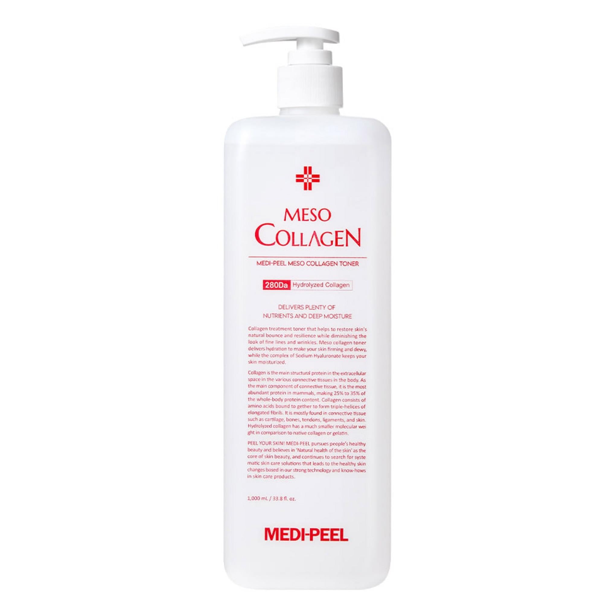 42 times more concentrated raw collagen, large-capacity Medi-Peel Meso Collagen Toner 1000ml