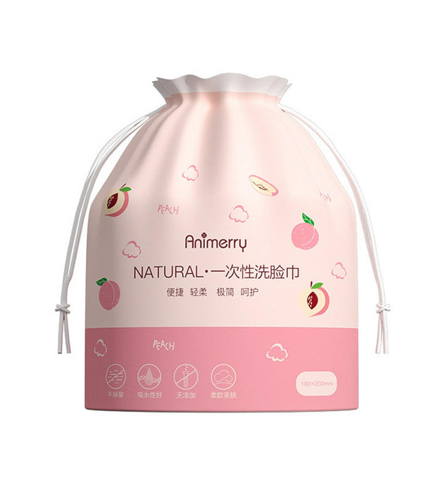 Joypick Peach Disposable Face Towel Cleansing Tissue