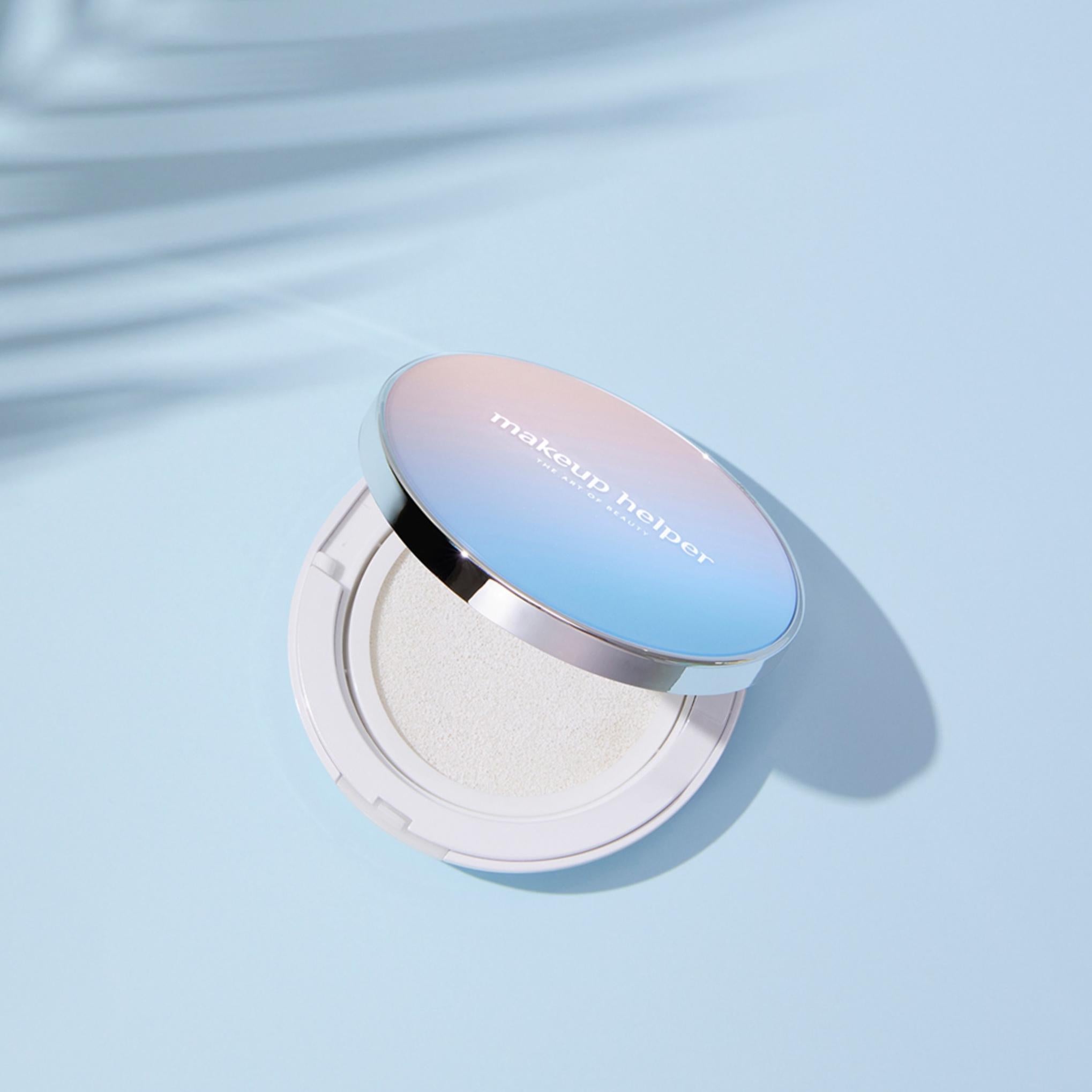 Makeup Helper Vegan Essence Солнцезащитный кушон SPF50+ PA++++