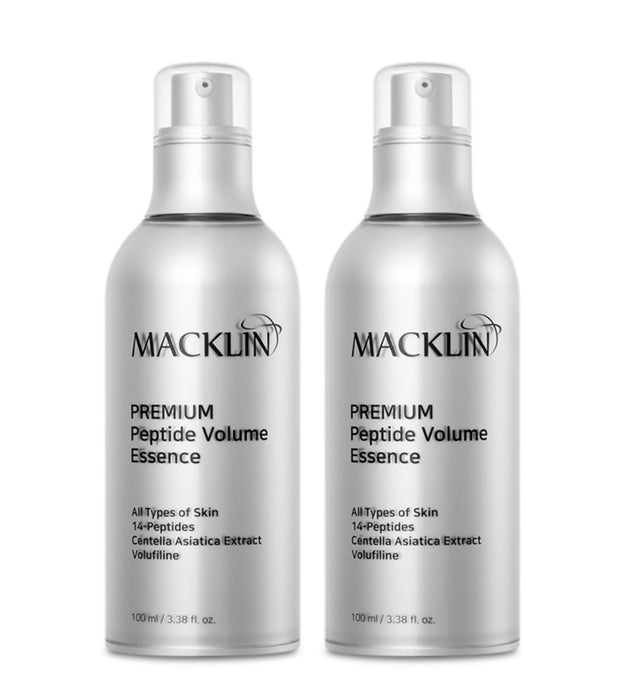 Esencia de volumen de péptidos premium de Macklin Cosmetics