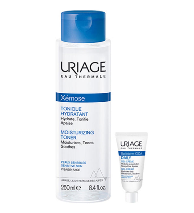 Uriage Zemos Toner 250ml + Cica Gel Cream 3ml