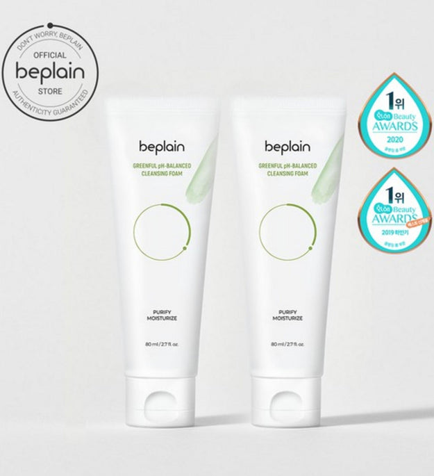 B-Plain Mung Bean Acidic Cleansing Foam