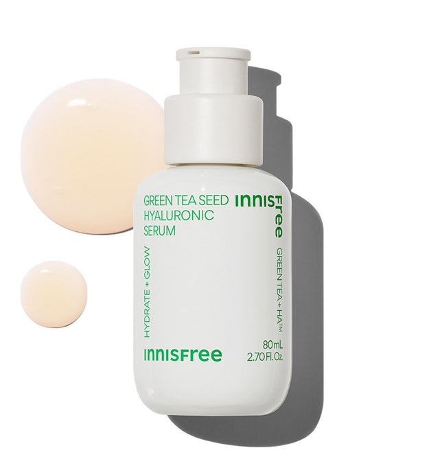 Nuevo suero de ácido hialurónico de semillas de té verde Innisfree