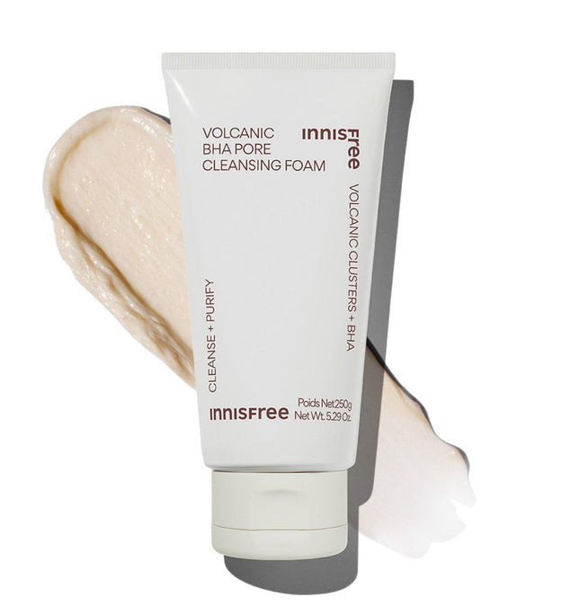 Espuma limpiadora de poros Innisfree Volcanic BHA de gran capacidad