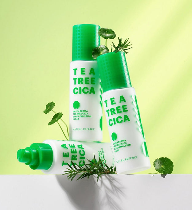 Nature Republic Green Derma Tea Tree Cica Clear Emulsion