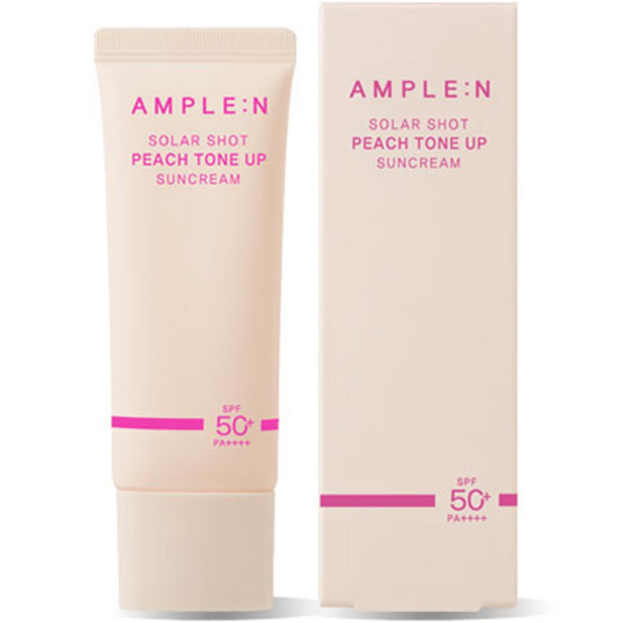 Ampoule N Solar Shot Crema Solar Tonificante Melocotón SPF50+ PA++++