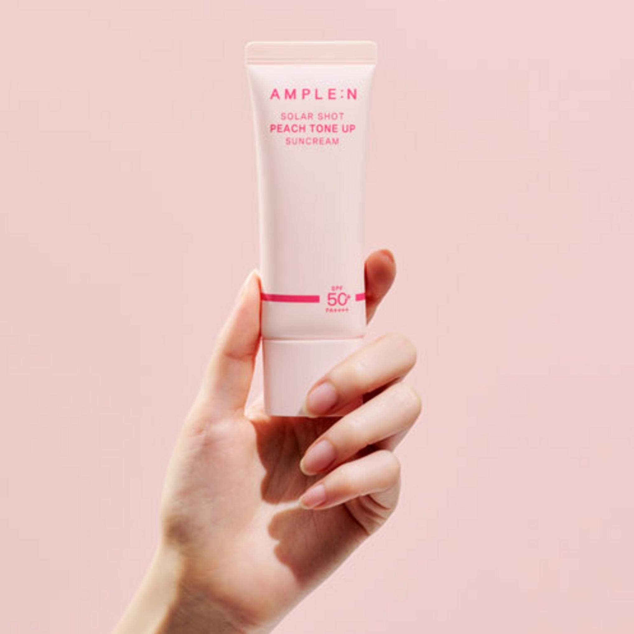 Ampoule N Solar Shot Crema Solar Tonificante Melocotón SPF50+ PA++++