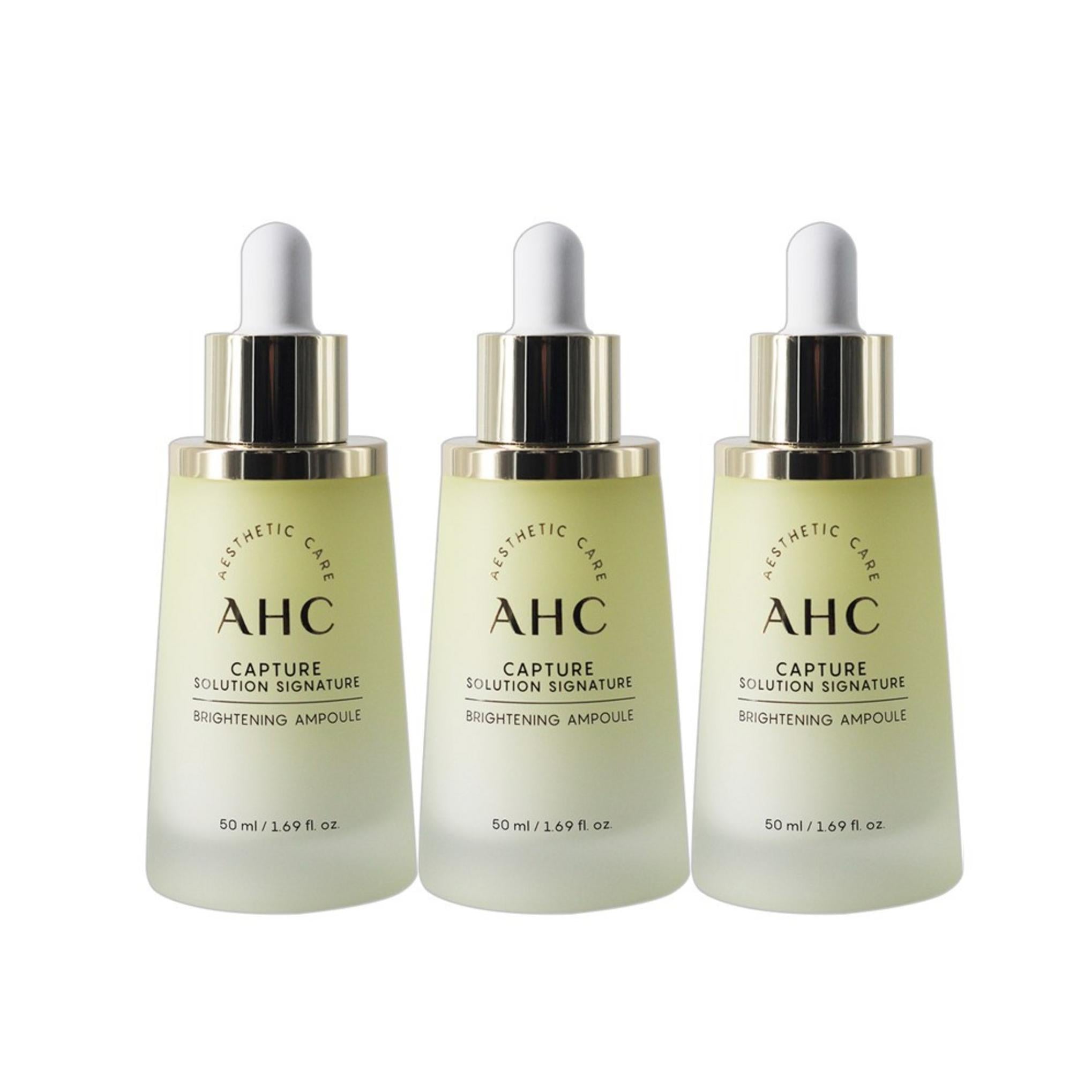 AHC Capture Solution Signature Brightening Ampoule 50ml 3EA