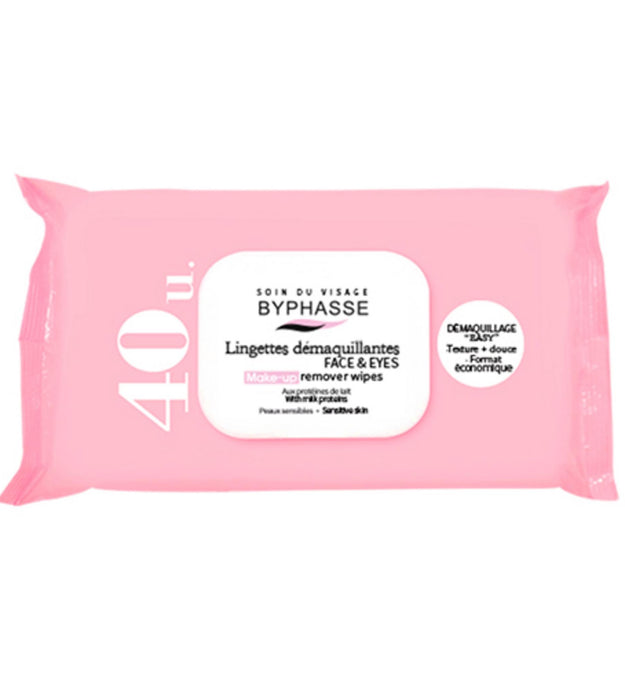 Bypasse Makeup Remover Cleansing Tissue Milk Protein