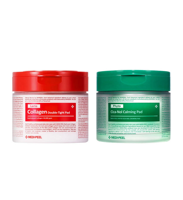 Ultra-simple Daily Pad Medi-Peel Highly Concentrated Baby Pore Collagen Pad + Phytocycanol Calming Repair Soothing Pad