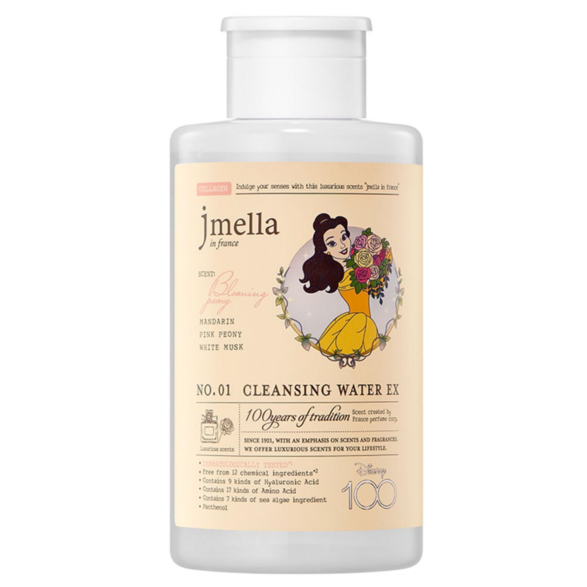 J Mella Disney 100th Anniversary Edition in France Blooming Peony Cleansing Water
