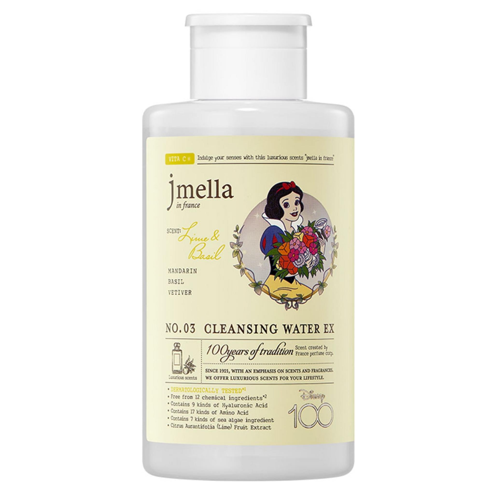 J Mella Disney 100th Anniversary Edition French Lime and Basil Cleansing Water
