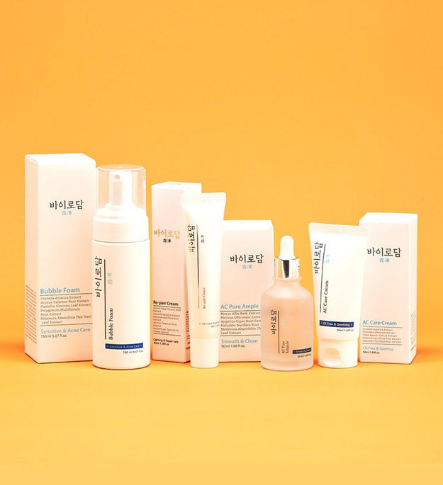Youth Skin Care Sensitive Skin Home Care Solution 4 Set Virodam