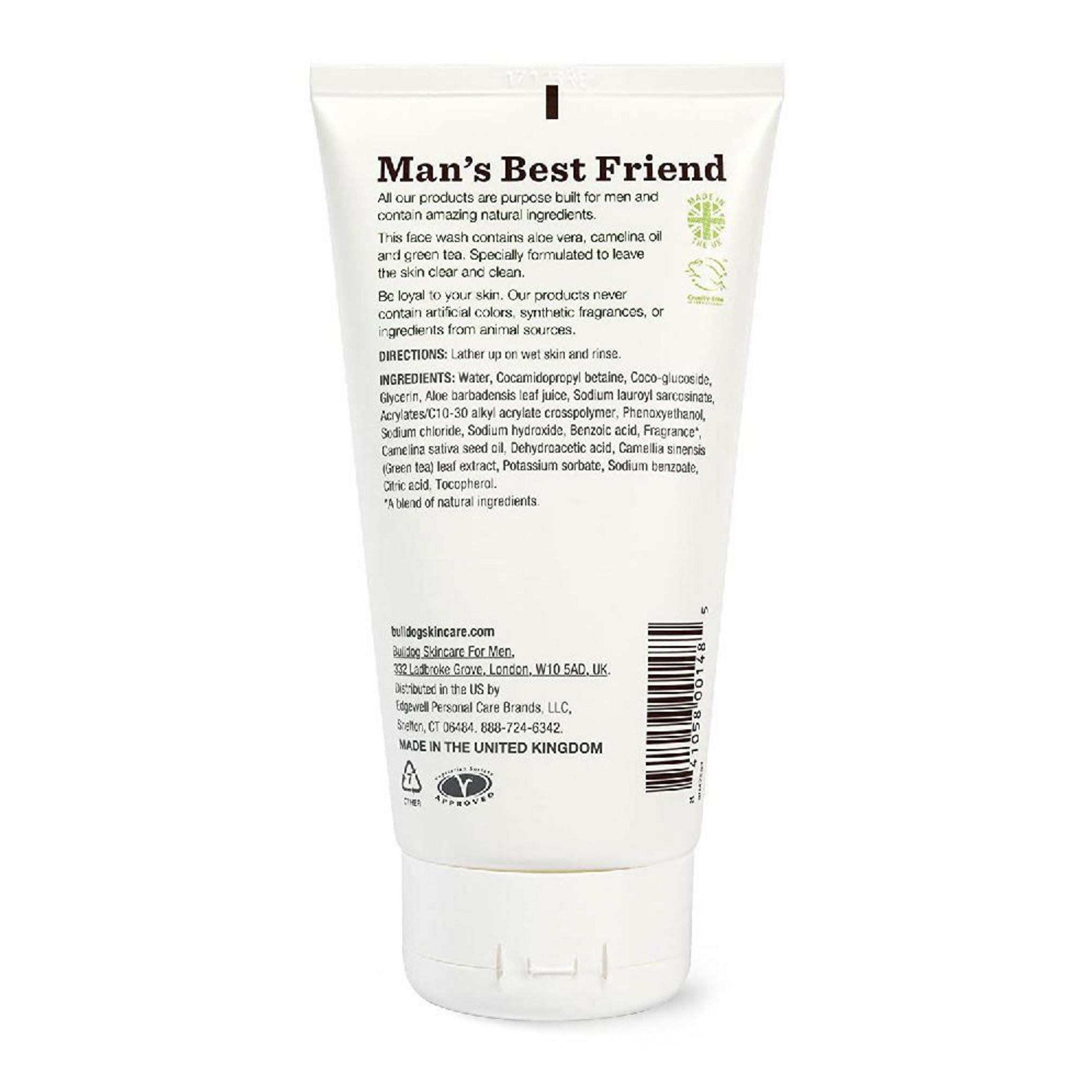 بولدوج للعناية بالبشرة للرجال غسول الوجه الأصلي