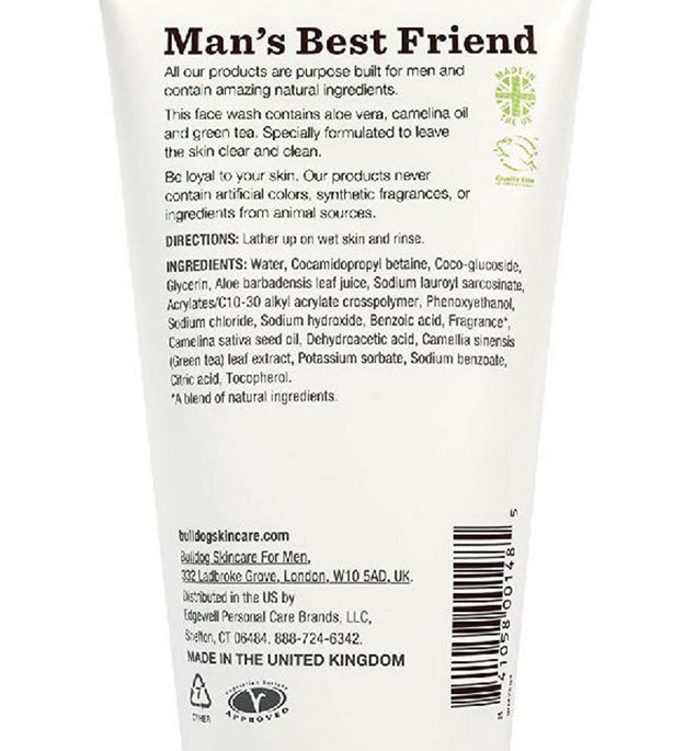 Jabón facial original Bulldog Skincare para hombres