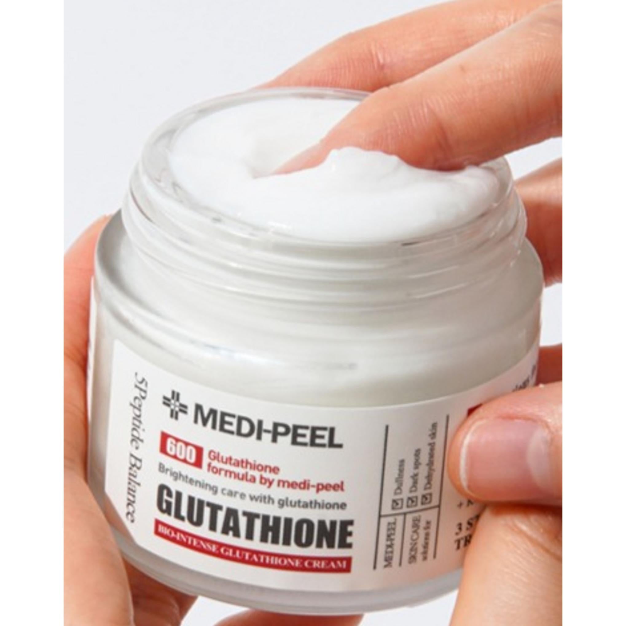 メディピール リーフトックス アンプル 35ml + バイオ インテンス グルタチオン ホワイトクリーム 50g 2点セット